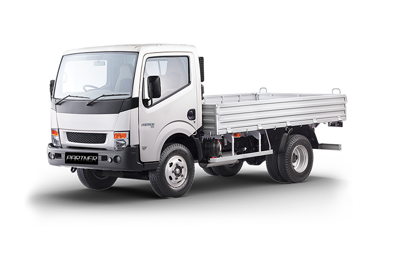 White mini truck with transparent background for design use Transparent PNG of white mini truck for transport-themed visuals