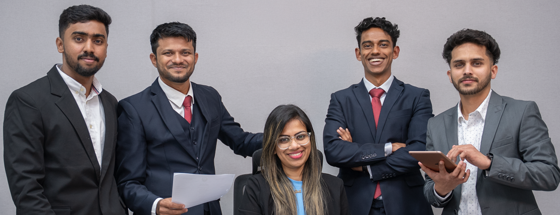 Gulf Way Oil Trading Accounts and Finance Team proudly showcasing their collective expertise for financial health and transparency